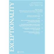 Mathematics Instruction for Students With Disabilities: A Special Issue of exceptionality by Cawley; John F., 9780805895797