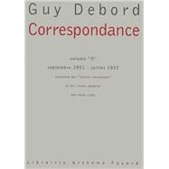 Correspondance by Guy Debord, 9782213655802