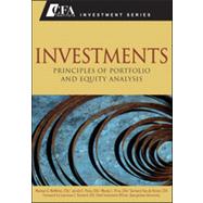 Investments Principles of Portfolio and Equity Analysis by McMillan, Michael; Pinto, Jerald E.; Pirie, Wendy L.; Van de Venter, Gerhard; Kochard, Lawrence E., 9780470915806