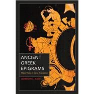 Ancient Greek Epigrams by Fain, Gordon L., 9780520265806