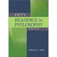 Fifty Readings in Philosophy by Abel, Donald, 9780073535807
