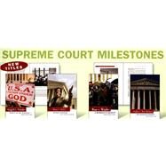 Supreme Court Milestones 4 by Poe, Lila; Stefoff, Rebecca; Gold, Susan Dudley, 9780761425809