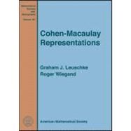 Cohen-Macaulay Representations by Leuschke, Graham J.; Wiegand, Roger, 9780821875810