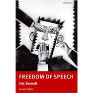 Freedom of Speech by Barendt, Eric, 9780199225811