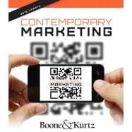 Bundle: Contemporary Marketing, 17th + LMS Integrated for MindTap Marketing, 1 term (6 months) Printed Access Card by Boone, Louis E.; Kurtz, David L., 9781305715813
