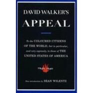 David Walker's Appeal by Walker, David; Wilentz, Sean, 9780809015818