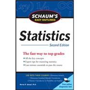 Schaum's Easy Outline of Statistics, Second Edition by Lindstrom, David; Spiegel, Murray, 9780071745819