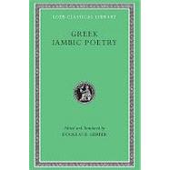 Greek Iambic Poetry by Gerber, Douglas E., 9780674995819