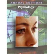 Annual Editions : Psychology 06/07 by Duffy, Karen G., 9780073545820