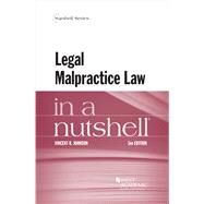 Legal Malpractice Law in a Nutshell(Nutshells) by Johnson, Vincent R., 9781684675821