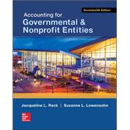 Accounting for Governmental & Nonprofit Entities by Reck, Jacqueline; Lowensohn, Suzanne; Wilson, Earl R., 9780078025822