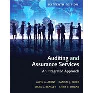 Auditing and Assurance Services by Arens, Alvin A.; Elder, Randal J.; Beasley, Mark S.; Hogan, Chris E., 9780134065823
