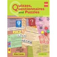 Quizzes, Questionnaires and Puzzles by Miles Craven, 9780521605823