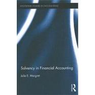 Solvency in Financial Accounting by Margret; Julie E., 9780415895828
