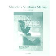 Student's Solutions Manual to Accompany College Algebra by Safier, Fred; Ziegler, Michael; Byleen, Karl, 9780073655840