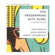 PHP Programming with MySQL The Web Technologies Series by Gosselin, Don; Kokoska, Diana; Easterbrooks, Robert, 9780538745840