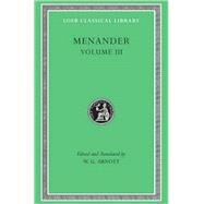 Menander by Menander, 9780674995840