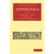Adversaria by Dobree, Peter Paul; Scholefield, James, 9781108015844