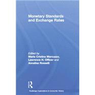 Monetary Standards and Exchange Rates by Marcuzzo,Maria Cristina, 9781138865846