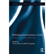 Rethinking Social Exclusion in India by Mio, Minoru; Dasgupta, Abhijit, 9780367885847