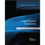 Bridge to Practice: Legal Research Simulations by Rees, Warren, 9781636595849