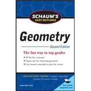 Schaum's Easy Outline of Geometry, Second Edition by Rich, Barnett, 9780071745857