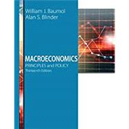 Macroeconomics Principles and Policy by Baumol, William J.; Blinder, Alan S., 9781305505865