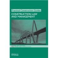 Construction Law and Management by Pickavance; Keith, 9781138135871