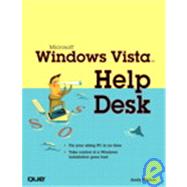 Microsoft Windows Vista Help Desk by Walker, Andy Edward, 9780789735874
