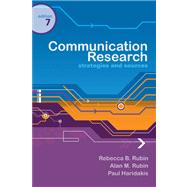 Communication Research Strategies and Sources by Rubin, Rebecca B.; Rubin, Alan M.; Haridakis, Paul M., 9780495095880