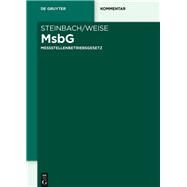 Messstellenbetriebsgesetz by Steinbach, Armin; Weise, Michael, 9783110555882