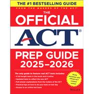 The Official ACT Prep Guide 2025-2026, (Book + Online Course) by SAT; ACT Prep, 9781394335886