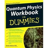 Quantum Physics Workbook For Dummies by Holzner, Steven, 9780470525890