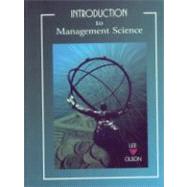 Introduction to Management Science by Lee, Sang M.; Olson, David L., 9780873935890