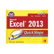 Microsoft Excel 2013 QuickSteps by Cronan, John; Matthews, Marty, 9780071805896