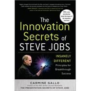 The Innovation Secrets of Steve Jobs: Insanely Different Principles for Breakthrough Success by Gallo, Carmine, 9781259835896