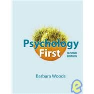Psychology First by Woods, Barbara, 9780340925904