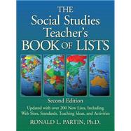 The Social Studies Teacher's Book of Lists by Partin, Ronald L., 9780787965907