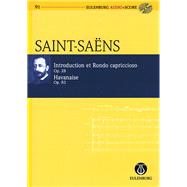 Introduction, Rondo capriccioso and Havanaise, Op. 28 and Op. 83 Eulenburg Audio+Score Series, Vol. 91 Study Score/CD Pack by Saint-Saens, Camille; Birtel, Wolfgang, 9783795765910