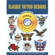 Classic Tattoo Designs CD-ROM and Book by Gottesman, Eric, 9780486995922