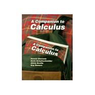 A Companion to Calculus by Ebersole, Dennis C.; Schattschneider, Doris; Sevilla, Alicia; Somers, Kay, 9780534265922