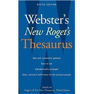 Webster's New Roget's Thesaurus by Houghton Mifflin Harcourt School, 9780618955923
