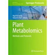 Plant Metabolomics by Hardy, Nigel W.; Hall, Robert D., 9781617795930