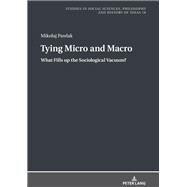 Tying Micro and Macro by Pawlak, Mikolaj, 9783631665930