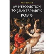 An Introduction to Shakespeare's Poems by Hyland, Peter, 9780333725931