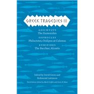 Greek Tragedies by Griffith, Mark; Most, Glenn W.; Lattimore, Richmond; Grene, David; Fitzgerald, Robert, 9780226035932