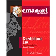 Emanuel Law Outlines for Constitutional Law (Digital Only Access) by Emanuel, Steven L., 9781543805932