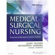 Medical-Surgical Nursing - 2-Volume Set: Assessment and Management of Clinical Problems, 10e by Lewis, Sharon L., R.N., Ph.D.; Bucher, Linda, R.N., Ph.D.; Heitkemper, Margaret McLean, R.N., Ph.D., 9780323355933
