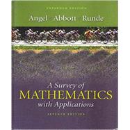 A Survey Of Mathematics With Applications by Angel, Runde; Abbott, Christine D.; Runde, Dennis C., 9780321275936