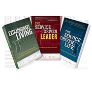 The Service Driven Trilogy The Service Driven Leader, The Service Driven Life and Extraordinary Living by Clinebell, Donald, 9781732885936